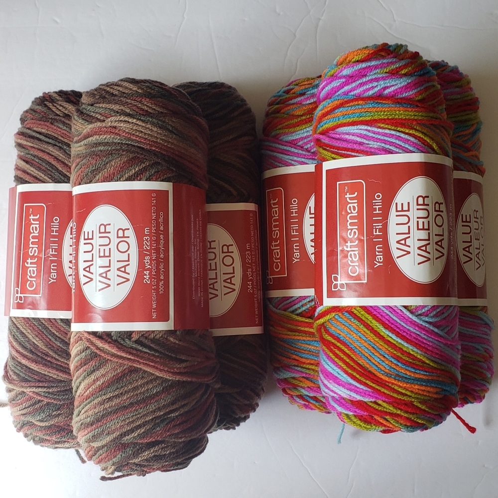 Crats Smart Yarn Lot of 6